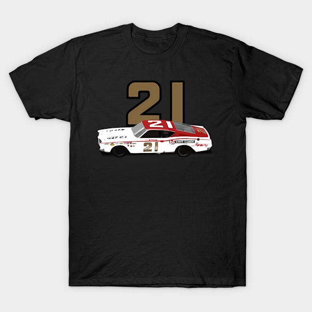 Cale Yarborough 1968 T-Shirt by binchudala